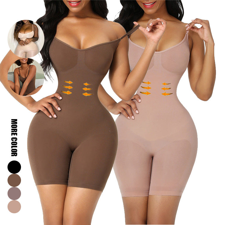 One-Piece Shapewear Bodysuit with Tummy Control