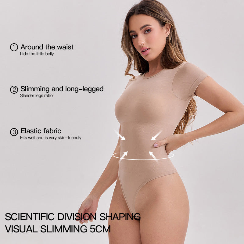 Seamless Shapewear Bodysuit with Tummy Control