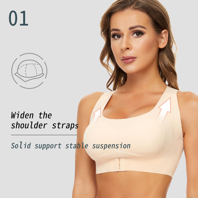Adjustable Push-Up Sports Shapewear Bra
