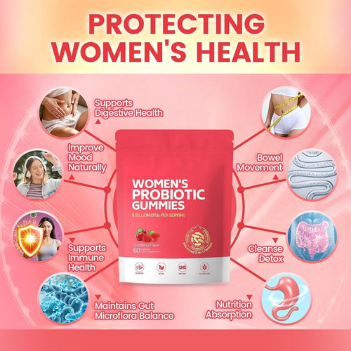 Cranberry Probiotic Gummies for Women