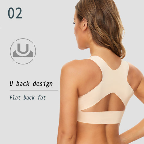 Adjustable Push-Up Sports Shapewear Bra